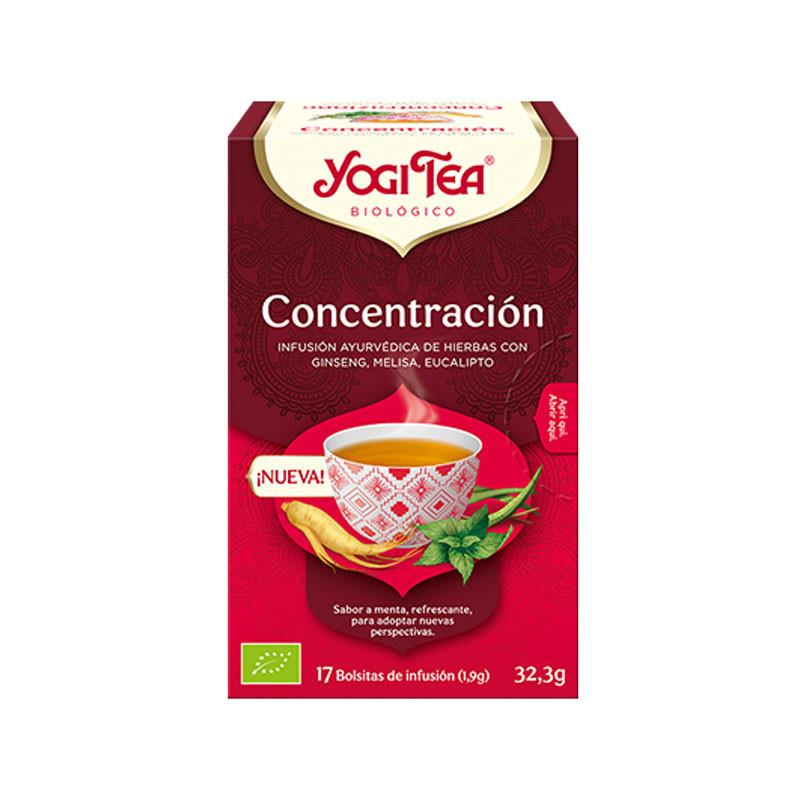 Yogi Tea Concentracion Bio 17 filtros BIO