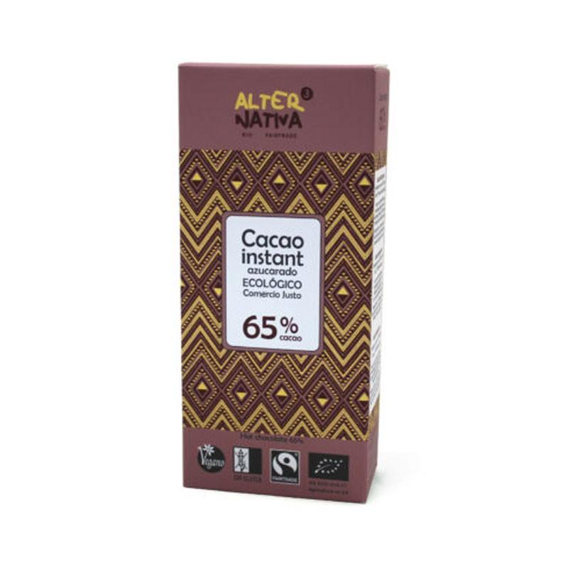Cacao instantaneo 65% min Bio 400 g Alternativa 3