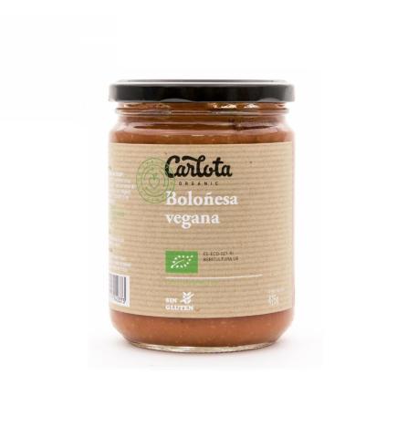 Boloñesa vegana Bio 425g Carlota Organic