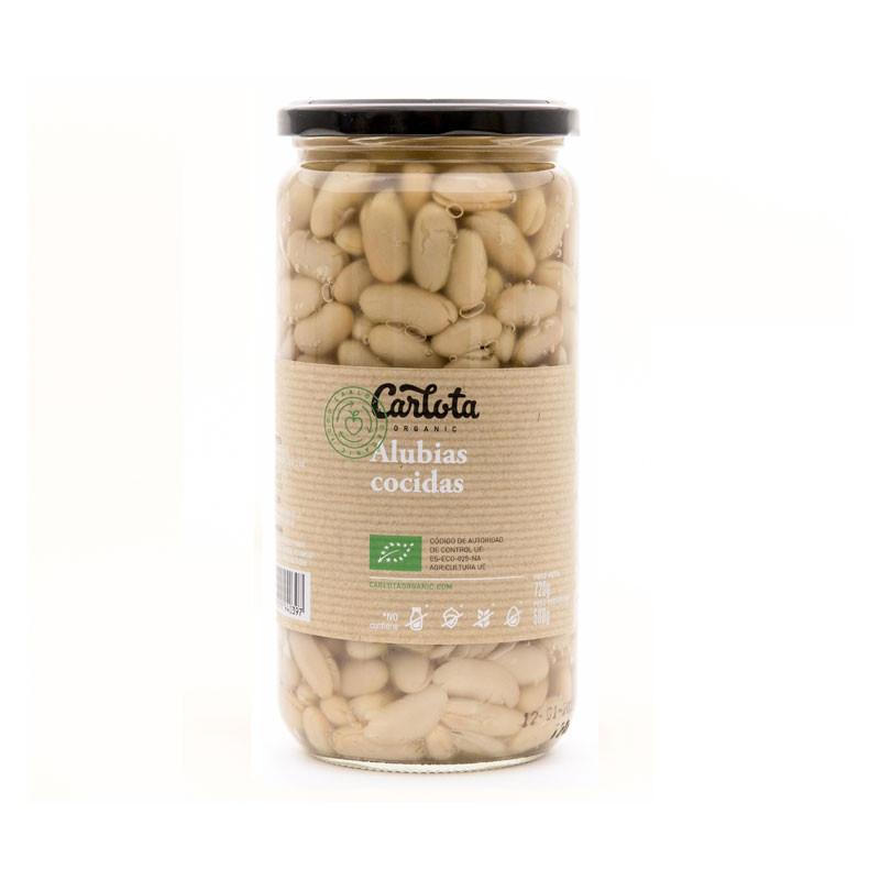 Alubias cocidas Bio 720g Carlota Organic