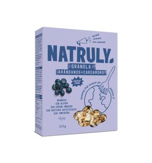 Granola de arandanos y Cardamomo Bio 325g Natruly