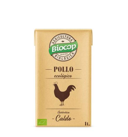 Caldo de Pollo autentico tetrabrik Bio 1L Biocop