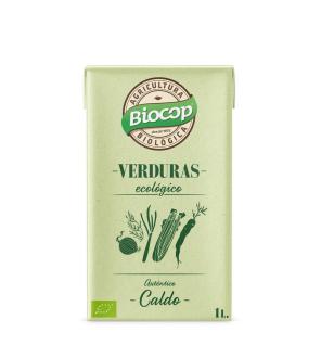 Caldo de Verduras autentico tetrabrik Bio 1L Biocop