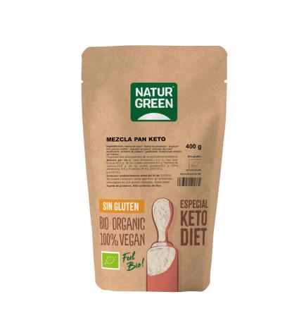 Mezcla de Pan Keto Bio 400g Naturgreen