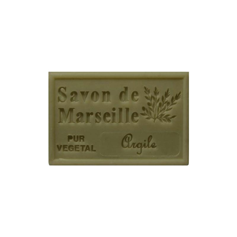 Jabon de marsella Arcilla verde 125g Savonnerie