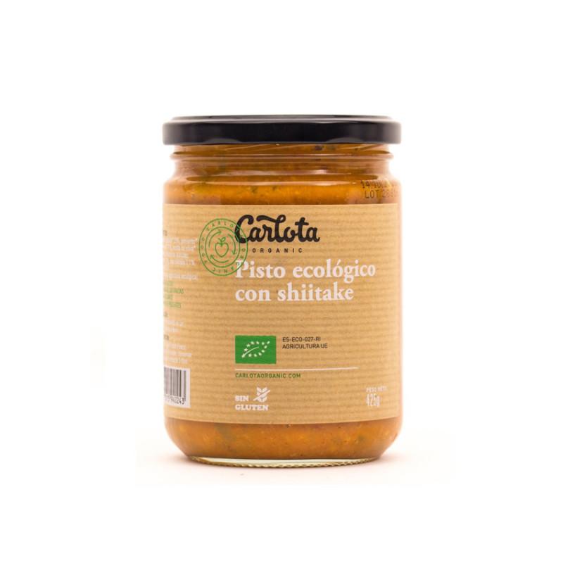 Pisto ecológico con Shiitake Bio 425 g Carlota Organic