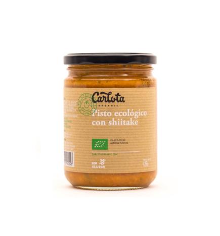 Pisto ecológico con Shiitake Bio 425 g Carlota Organic