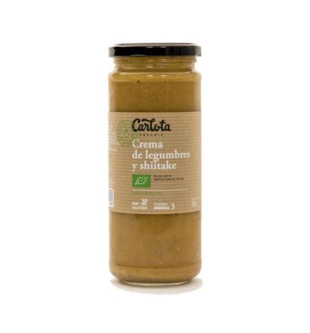 Crema de legumbres con shiitake 450g Carlota Organic