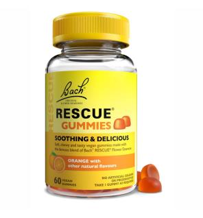 Rescue GUMMIES (sabor naranja) 60 pastillas de goma Bach