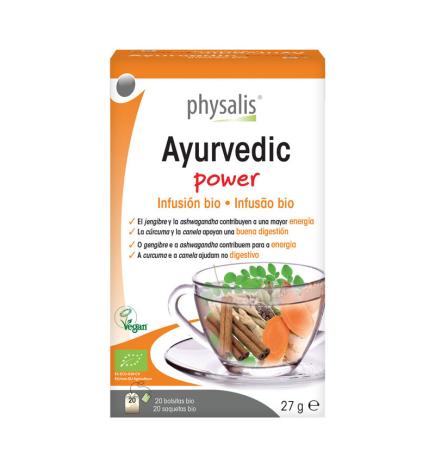 Ayurvedic power infusion Bio 20 filtros Physalis