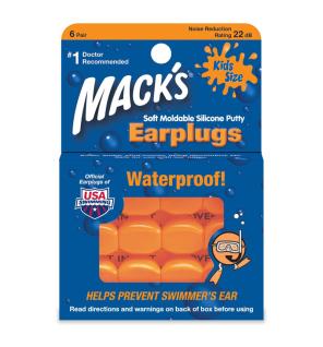 Tapones para oidos infantil EarPlugs 6 pares Mack's