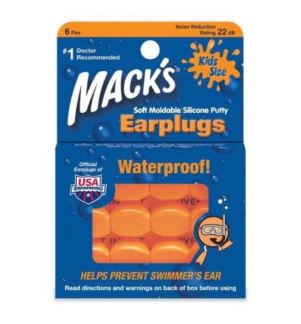 Tapones para oidos infantil EarPlugs 6 pares Mack's