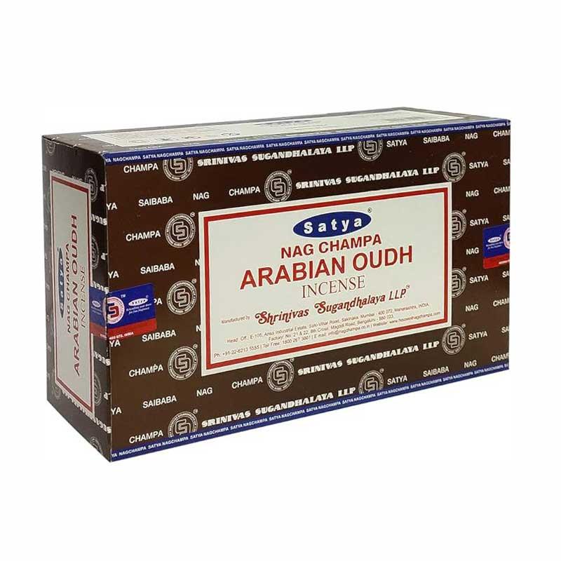 Incienso Satya Arabian Oudh 12x15g Nag Champa