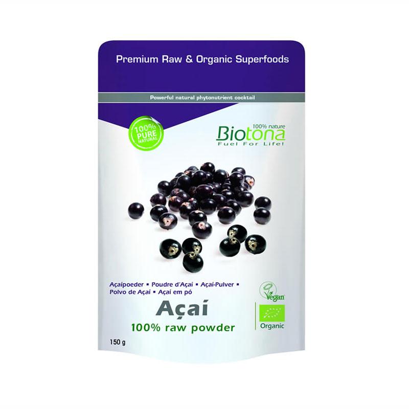 Acai raw polvo superfood bio 150g Biotona