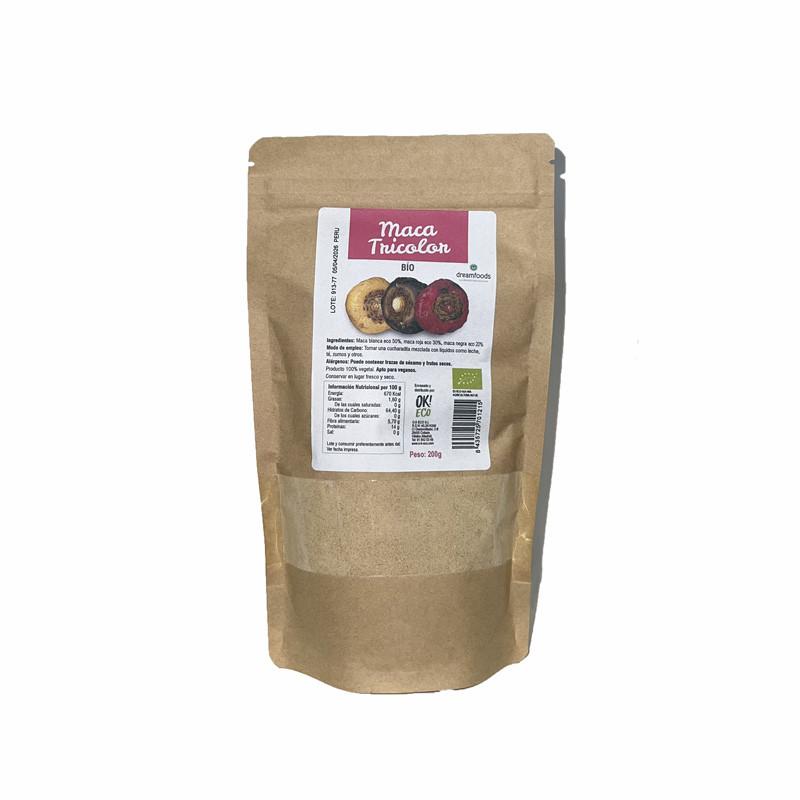 Maca tricolor polvo bio 200g Dream Foods