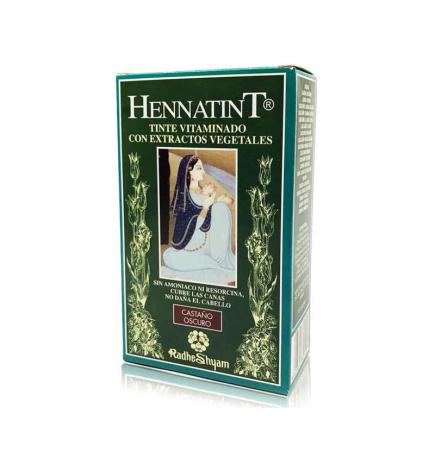 HennaTint 5 Castaño Oscuro 60ml+60ml Radhe Shyam