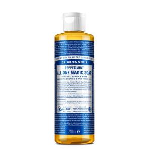 Jabon liquido menta bio 240ml Dr. Bronner's