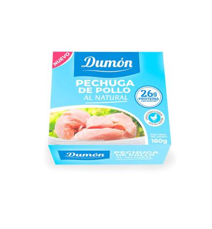 Pechuga de Pollo al natural 155g Dumon