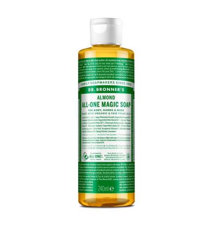 Jabon liquido almendras bio 240ml Dr. Bronner's