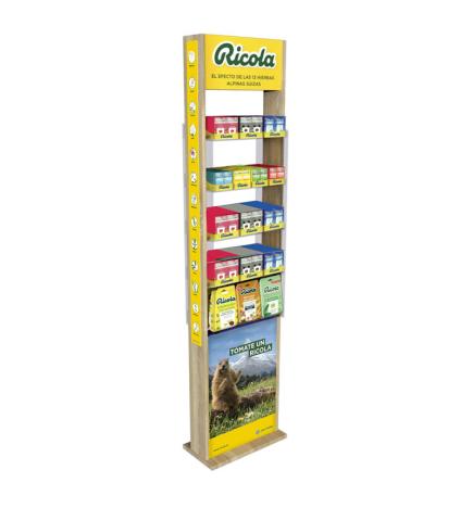 Expositor Ricola 492 uds