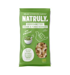 Gusanitos sabor Finas Hierbas BIO 70g Natruly