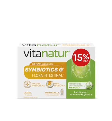 Simbiotics G 15% descuento 14 sobres Vitanatur