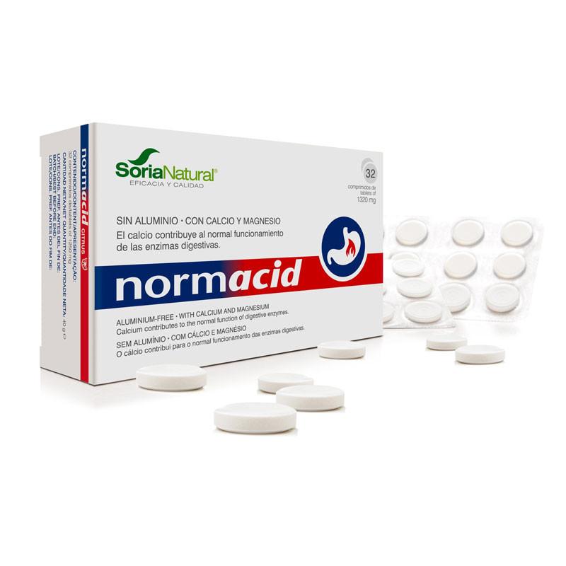 Normacid 1320mg 32 comp Soria Natural