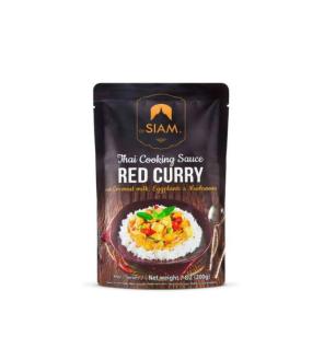 Salsa de curry rojo con vegetales 200g deSIAM