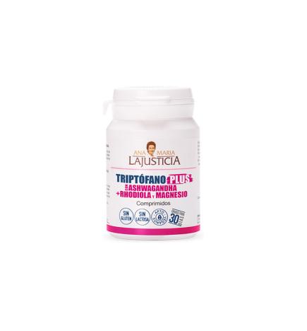 Triptofano plus, ashwagandha, rhodiola, magnesio 60 comp Ana Maria Lajusticia