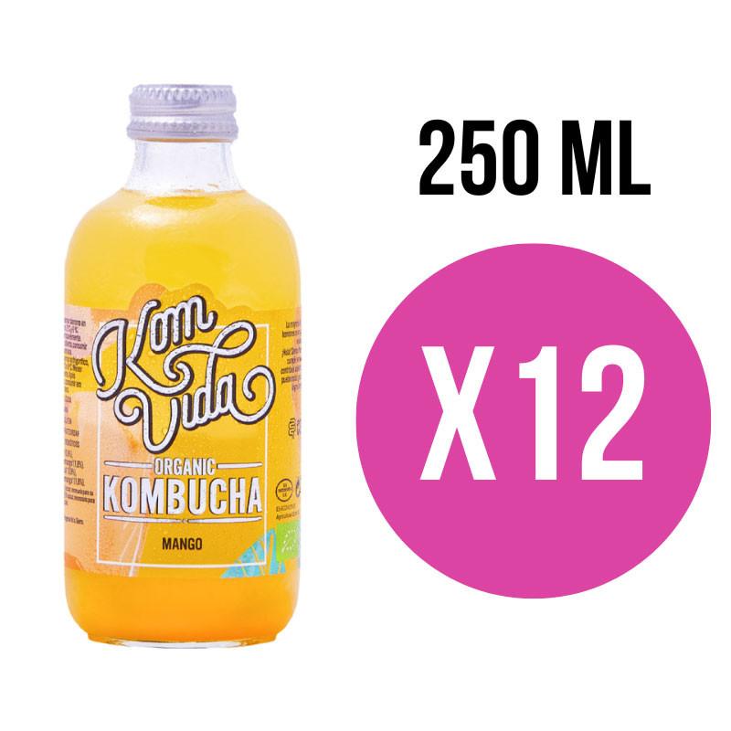 Kombucha Mango Bio 12x250ml Komvida