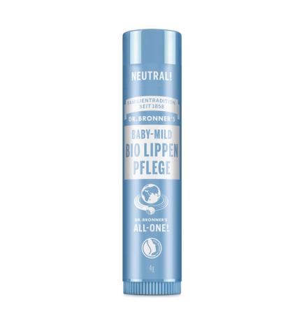 Balsamo labial neutro sin perfume bio Dr. Bronner's