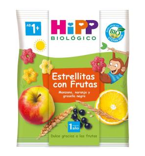 Estrellitas con frutas bio 30g Hipp