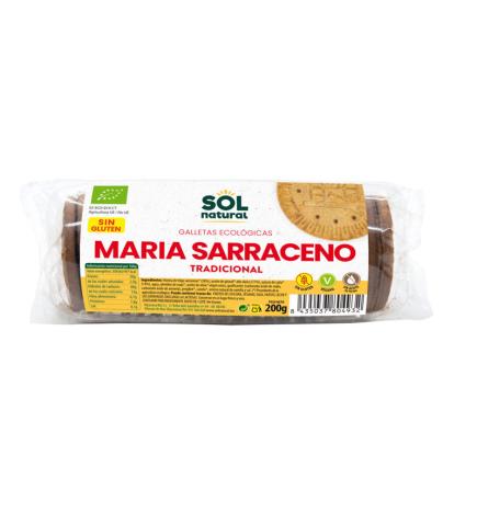 Galletas Marias Trigo Sarraceno bio 200g Sol natural