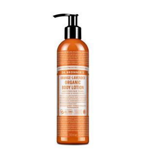 Locion corporal naranja y lavanda bio 240ml Dr. Bronner's