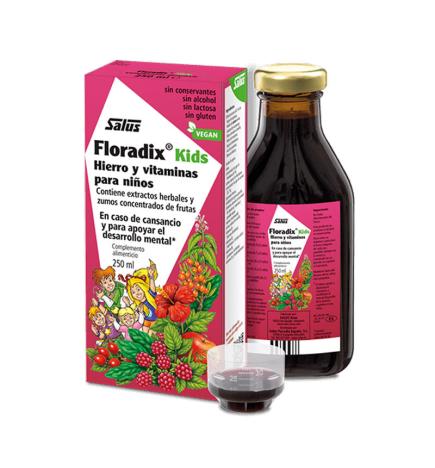 Floradix KIDS (hierro y vitaminas para niños) 250ml Salus