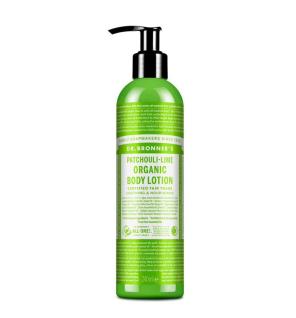 Locion corporal pachuli y lima bio 240ml Dr. Bronner's