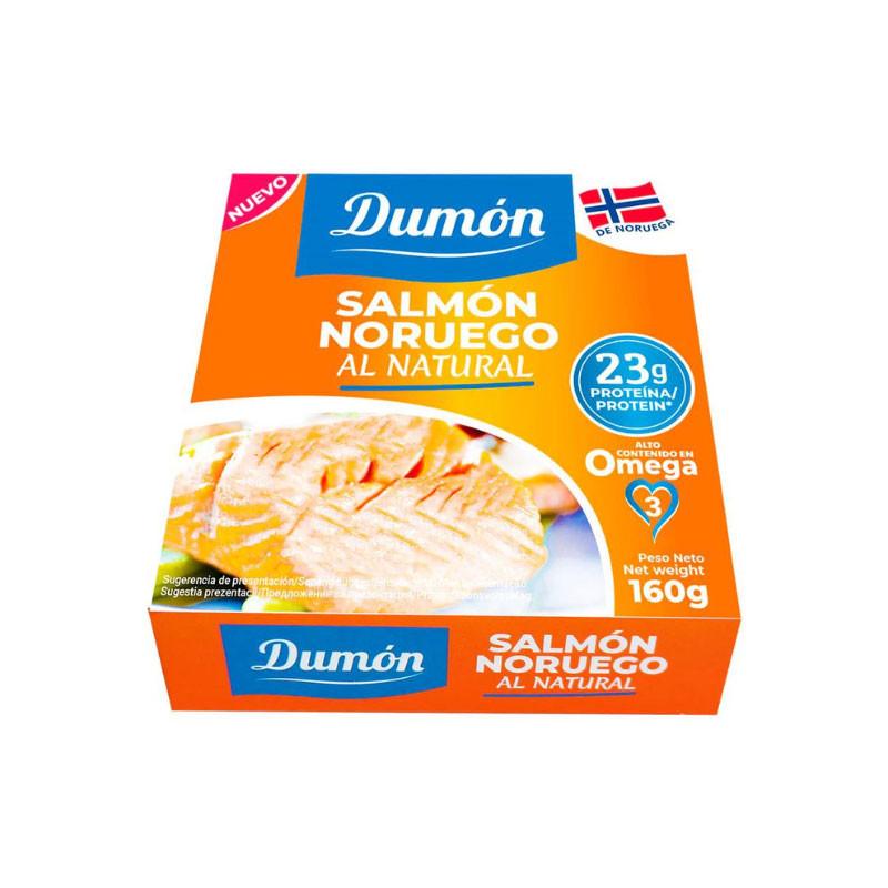 Salmon noruego al natural 160g Dumon