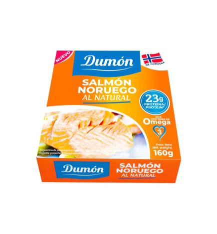 Salmon noruego al natural 160g Dumon