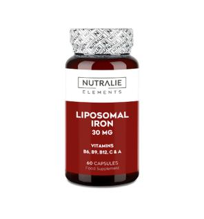 Hierro Liposomal Iron 30mg 60 caps Nutralie