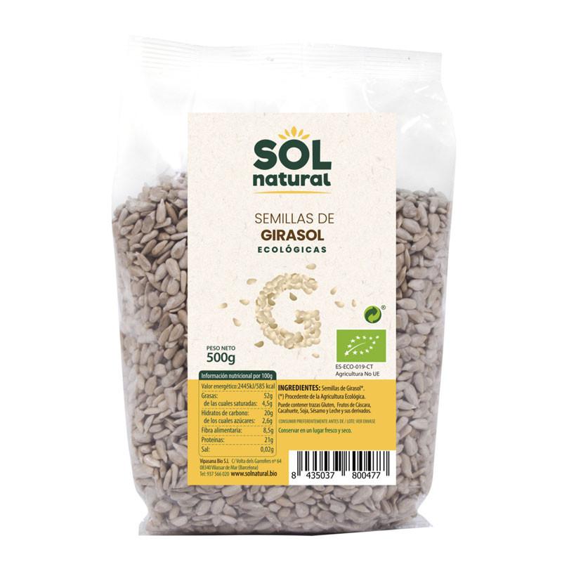 Semillas de Girasol Bio 500g Sol Natural