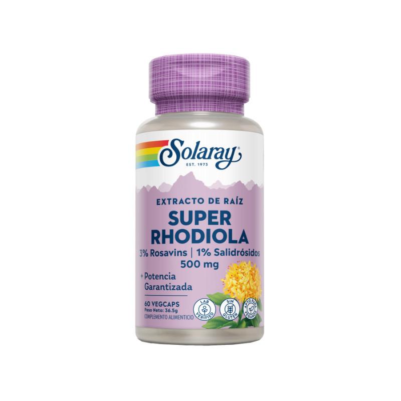 Rhodiola Super 500mg 60vcaps Solaray