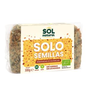 Pan solo Semillas sin Harina ni Levadura 300g Sol Natural