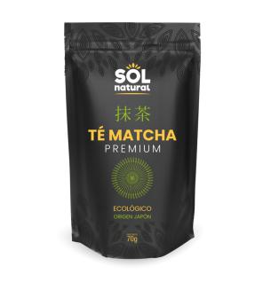 Te Matcha Premium origen Japon polvo Bio 70g Sol Natural