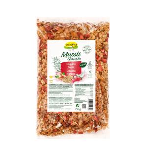 Muesli crujiente con Fresas 750g Granovita