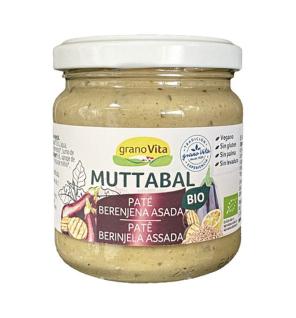 Pate Muttabal berenjena asada Bio cristal 175g Granovita