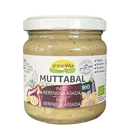 Pate Muttabal berenjena asada Bio cristal 175g Granovita