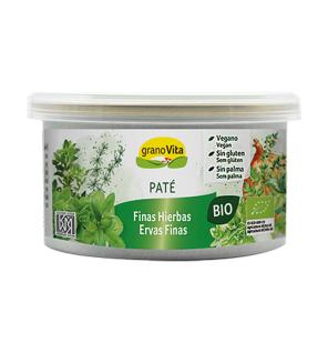 Pate finas hierbas girasol Bio 125g Granovita