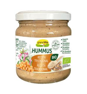 Pate Hummus tradicional Bio cristal 175g Granovita