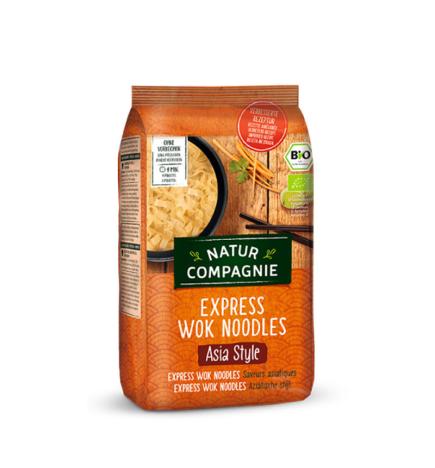 Fideos Asia wok noodles Bio 250g Natur Compagnie