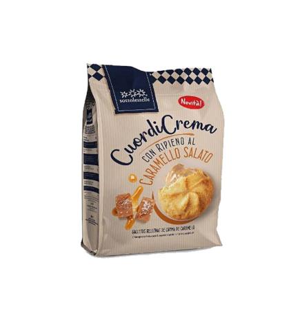 Galletas rellena crema caramelo 200g Sottolestelle